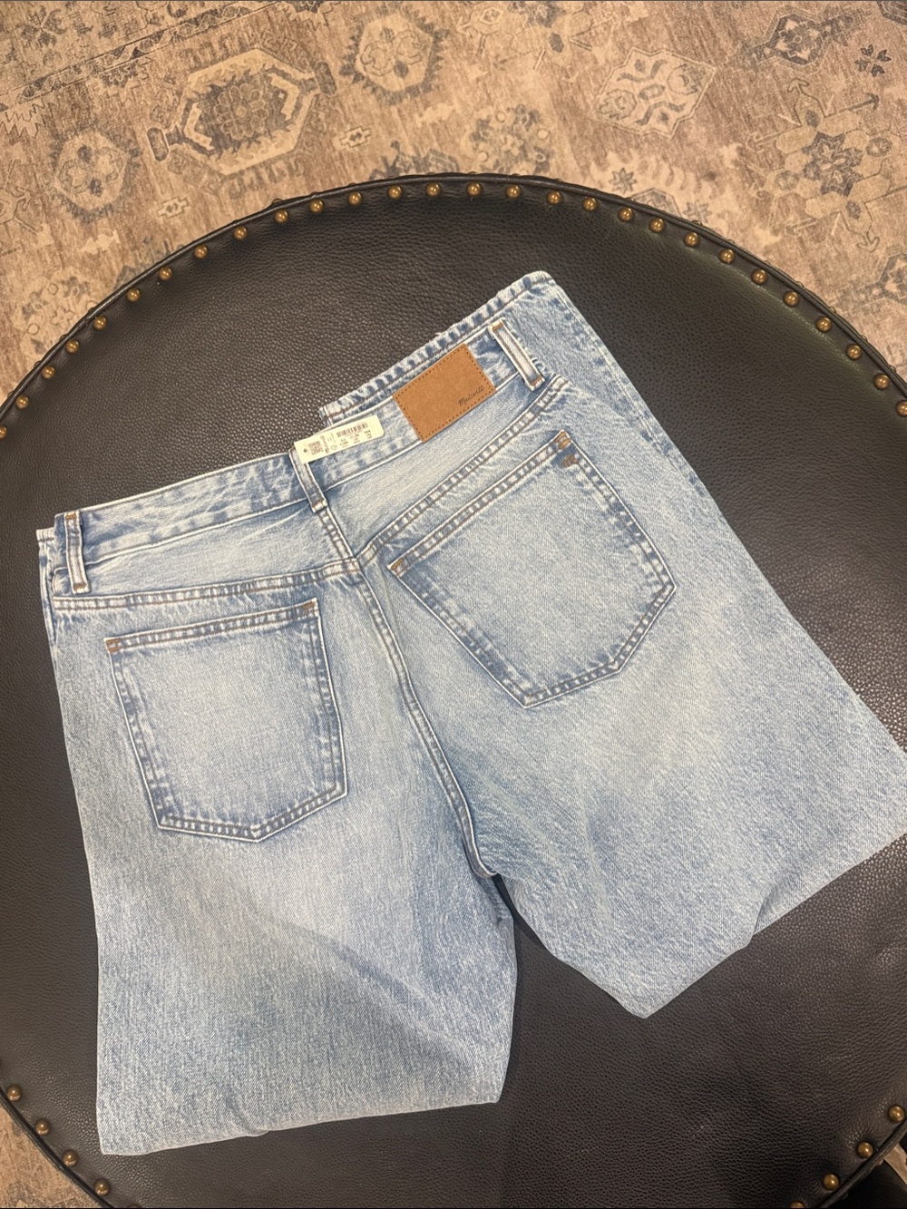 Madewell Light Wash Curvy 90s Straight